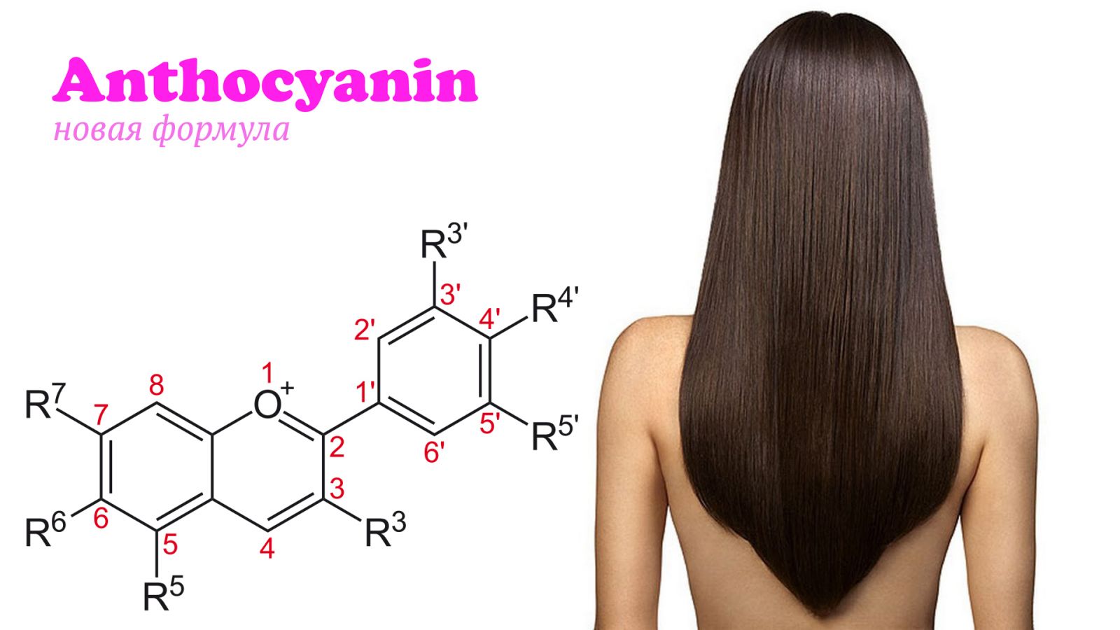 антоцианин натуральное ламинирование волос